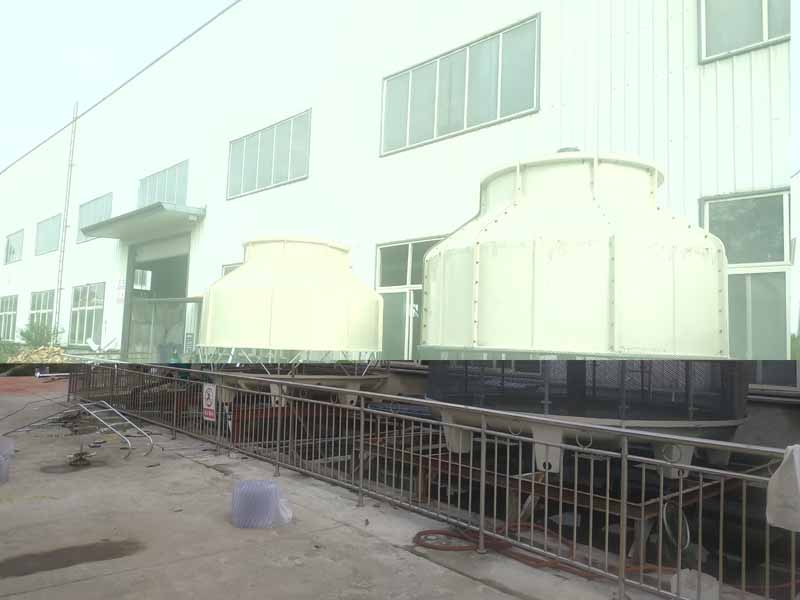 綿陽鹽亭GL-200T冷卻塔安裝現(xiàn)場